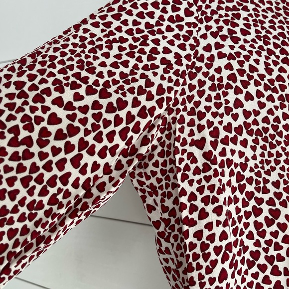 ANINE BING Holly Blouse in Hearts Size Small - Picture 7 of 7